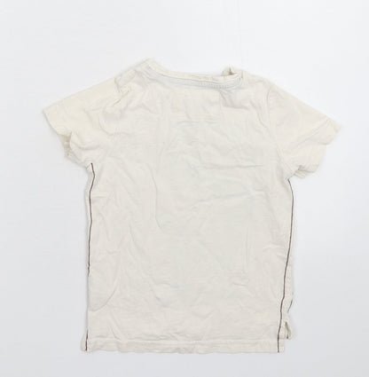 Tu Boys White   Basic T-Shirt Size 4 Years