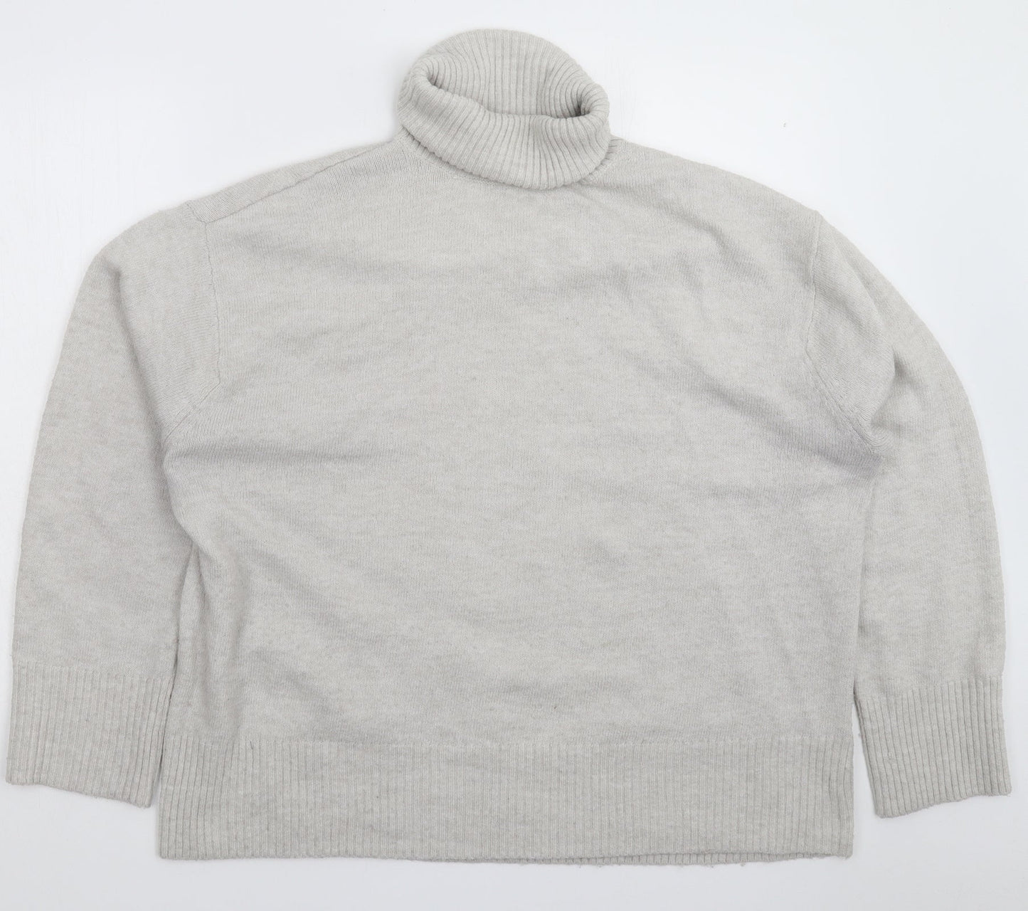 Divided Womens Grey  Knit Pullover Jumper Size L  - Oversized