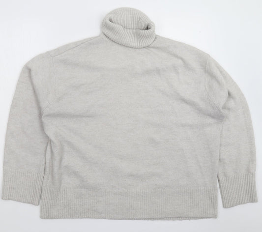 Divided Womens Grey  Knit Pullover Jumper Size L  - Oversized