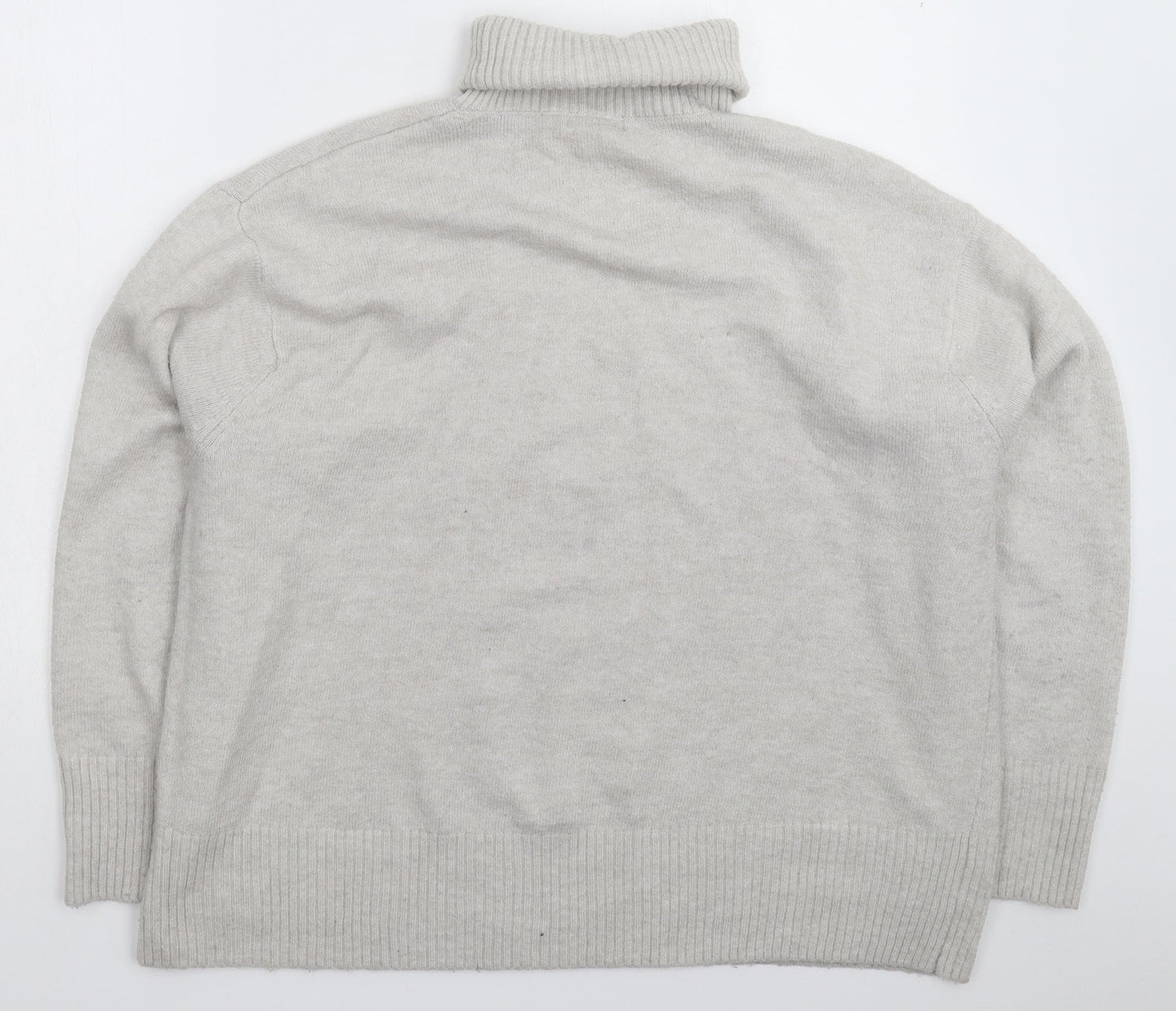 Divided Womens Grey  Knit Pullover Jumper Size L  - Oversized