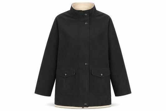 Berkertex Womens Black   Rain Coat Coat Size 10
