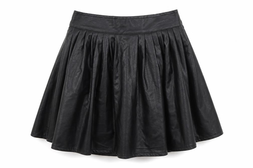 Hearts & Bows Womens Black   Flare Skirt Size M
