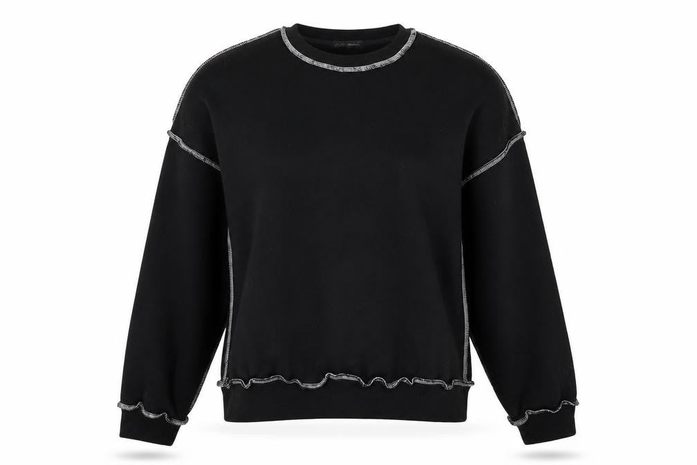 SheIn Womens Black   Pullover Jumper Size S