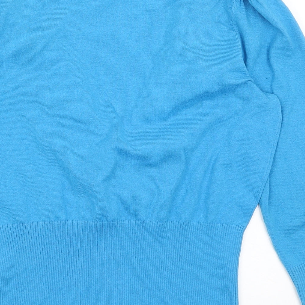 Star Womens Blue   Cardigan Jumper Size 12