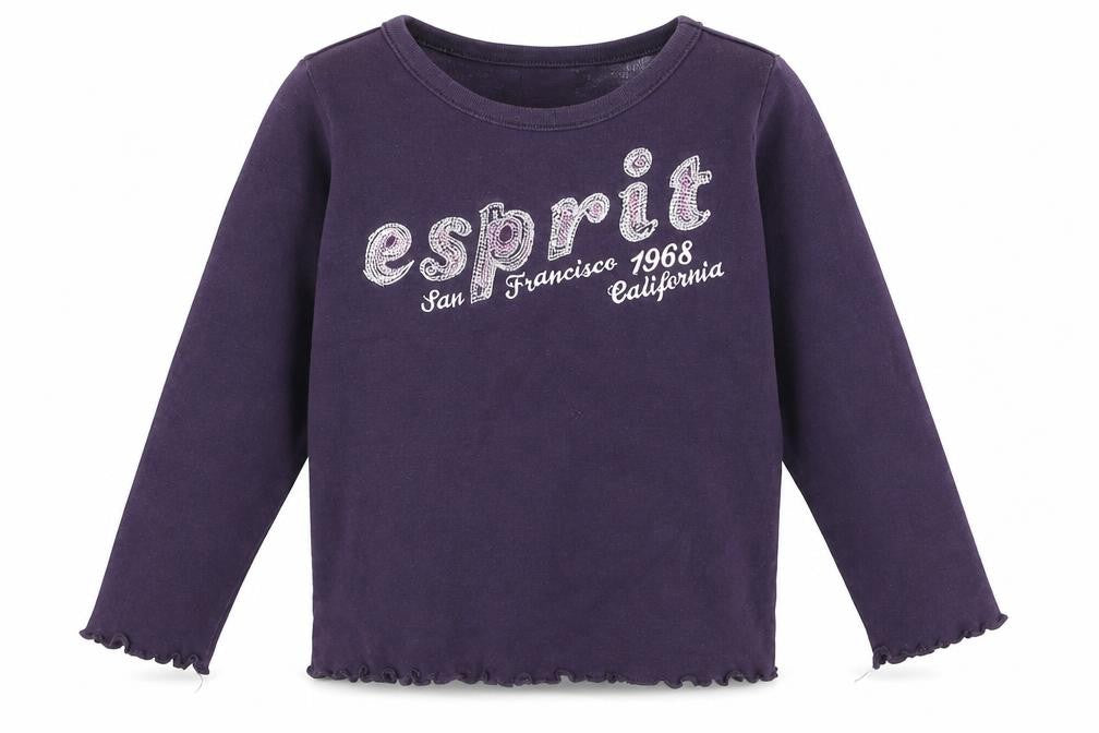 Espirit Girls Purple   Basic T-Shirt Size 2-3 Years