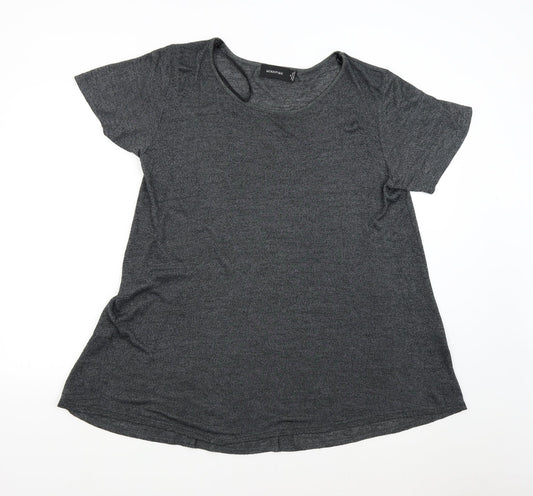 Mink Pink Womens Grey   Basic T-Shirt Size M