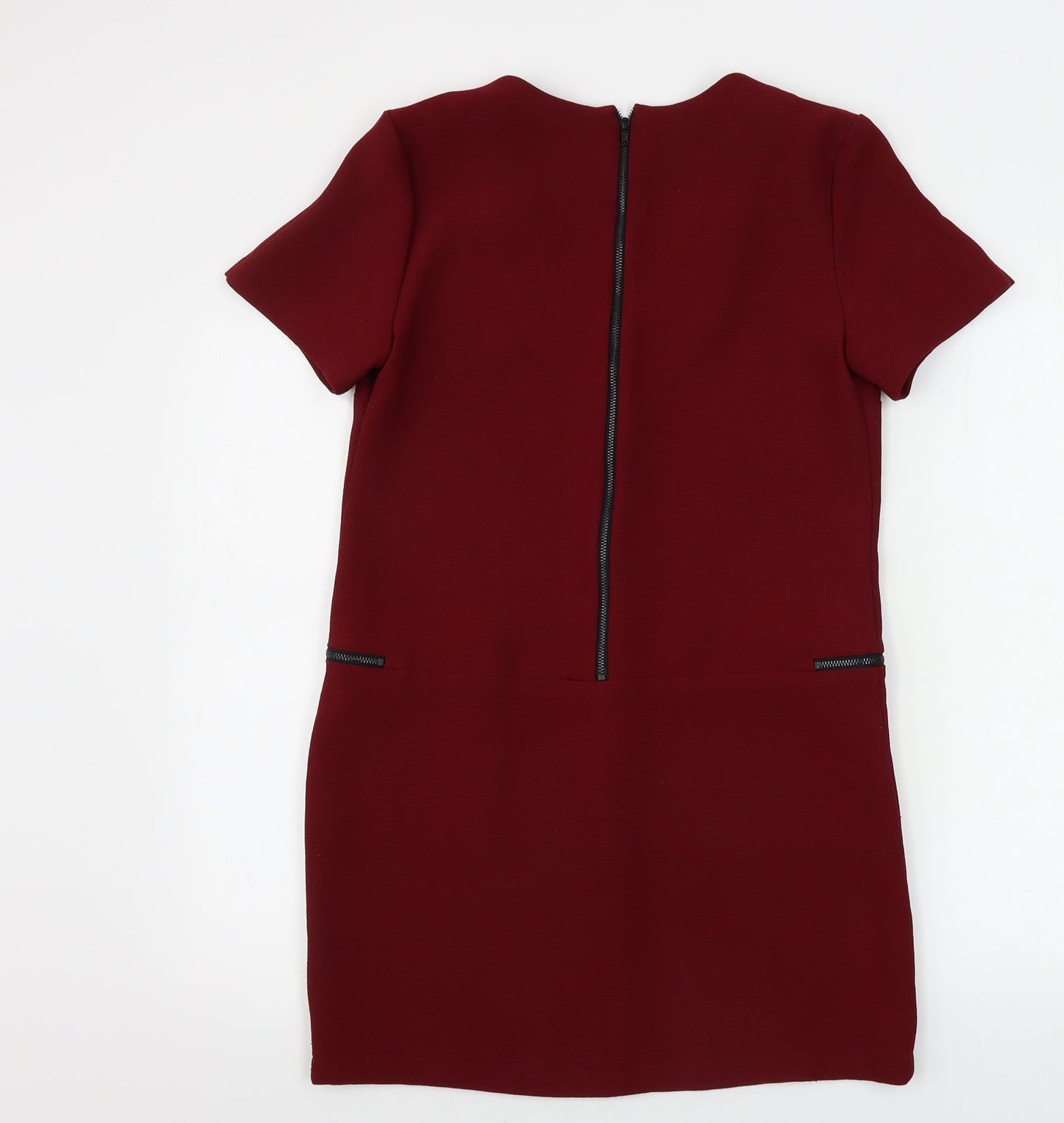 Topshop  Womens Red   A-Line  Size 8