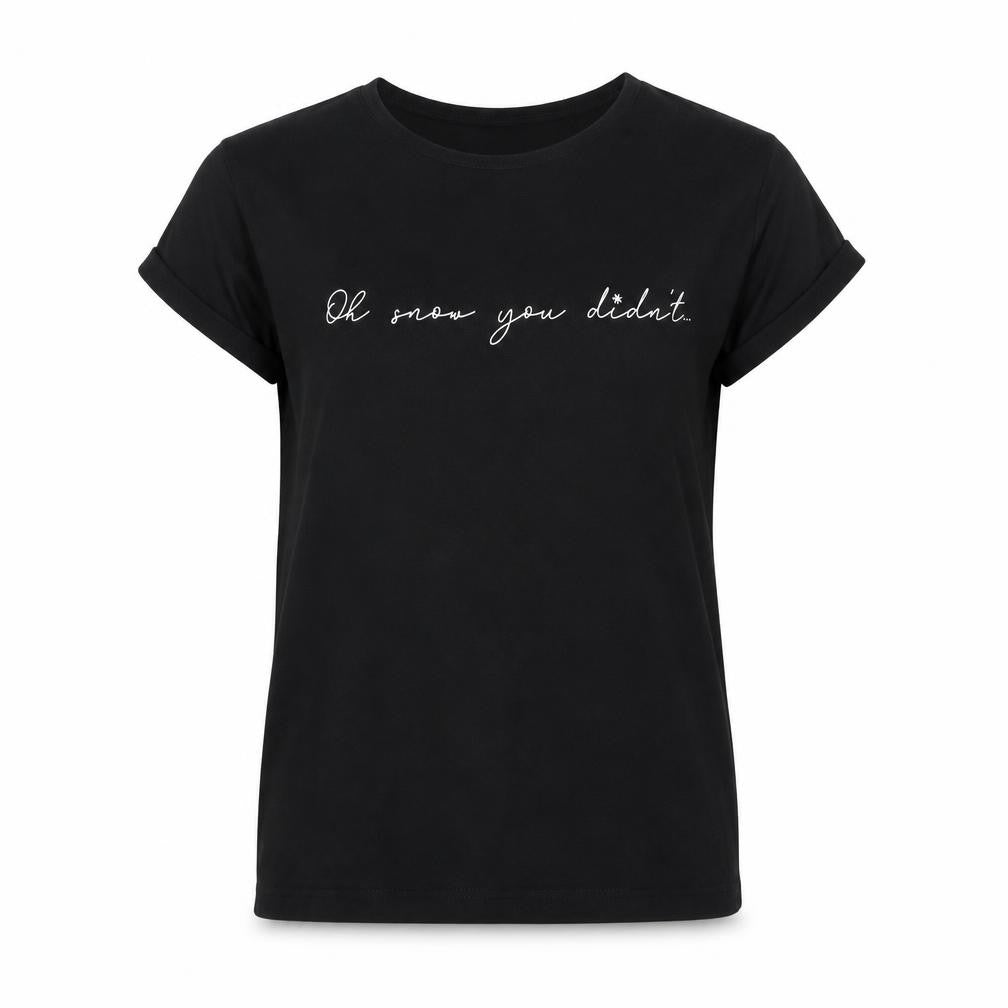 M&Co Girls Black   Basic T-Shirt Size 12 Years