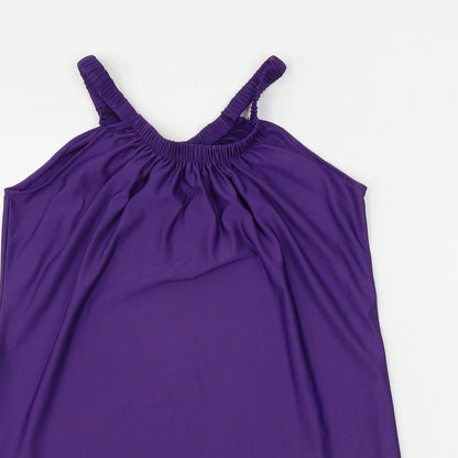 Preworn Womens Purple   Basic Blouse Size S