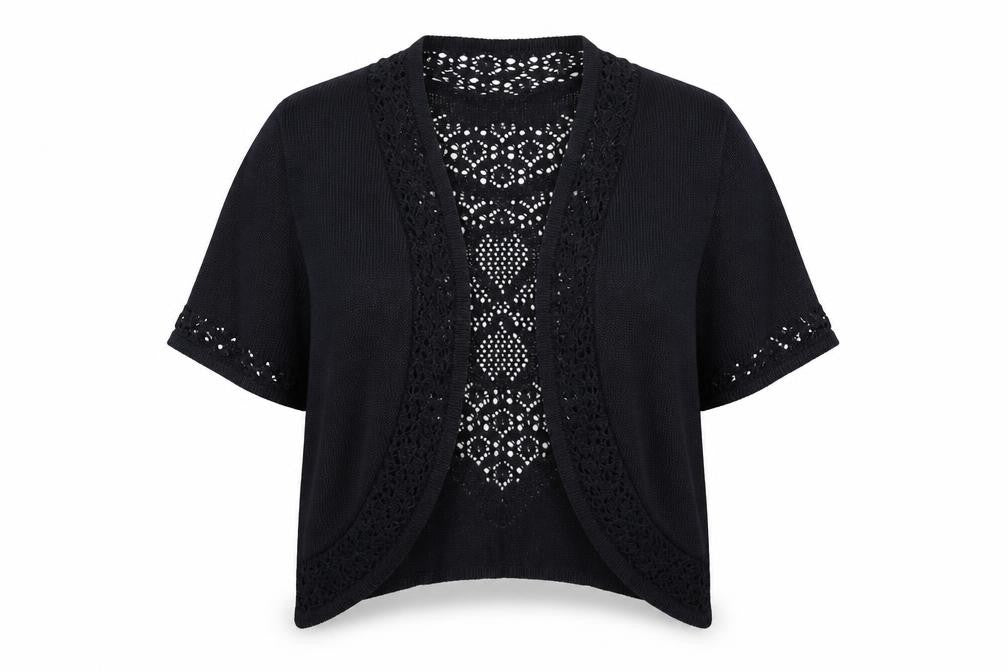 Soon Womens Black   Cardigan Jumper Size 16