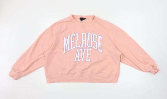 New Look  Womens Pink   Pullover Jumper Size L
