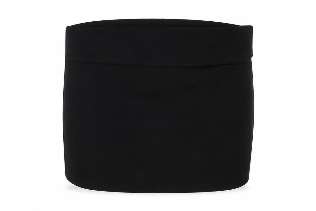 PRETTYLITTLETHING  Womens Black   Bandage Skirt Size 4