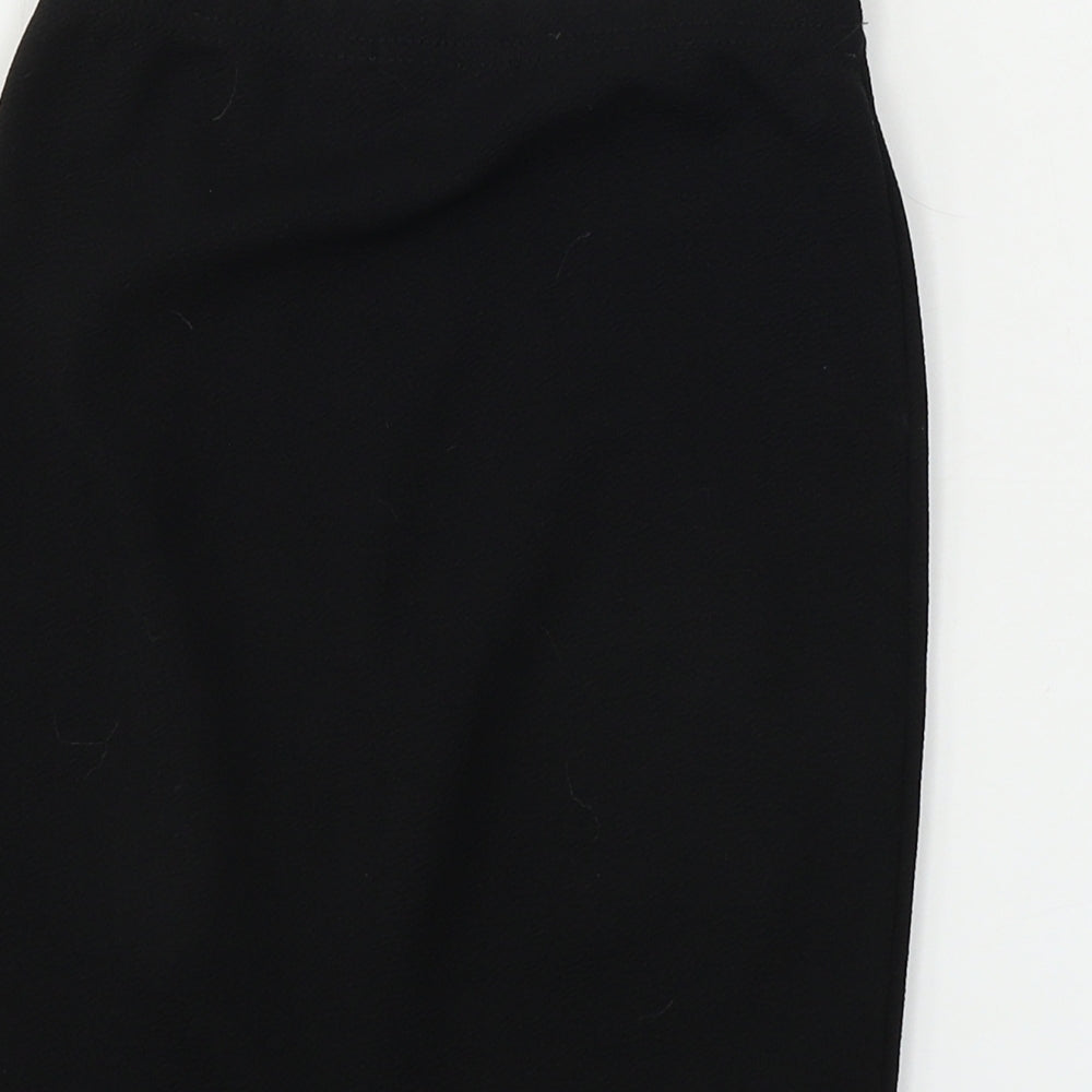 PRETTYLITTLETHING  Womens Black   Bandage Skirt Size 4