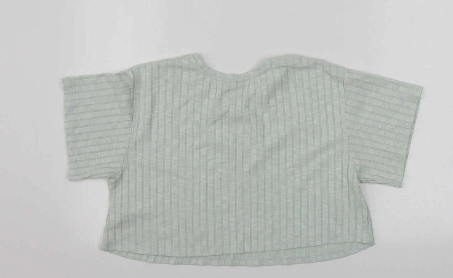 ASOS  Womens Green   Cropped T-Shirt Size 8