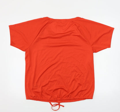 Marks & Spencer  Womens Red   Basic T-Shirt Size 12