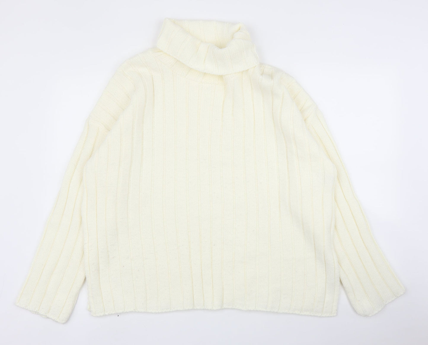 Missguided Womens Ivory   Pullover Jumper Size S