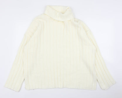 Missguided Womens Ivory   Pullover Jumper Size S