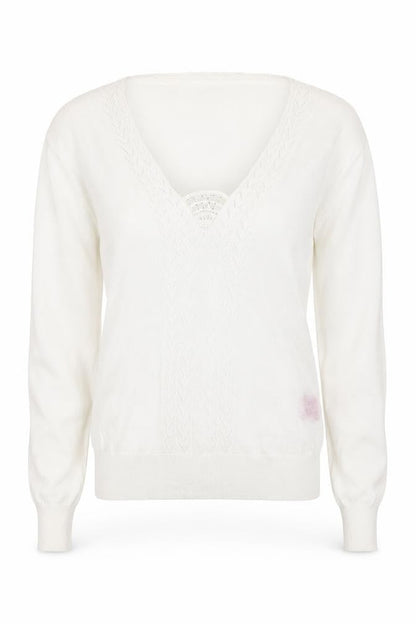 Shrinking Violet Womens White   Basic Blouse Size S