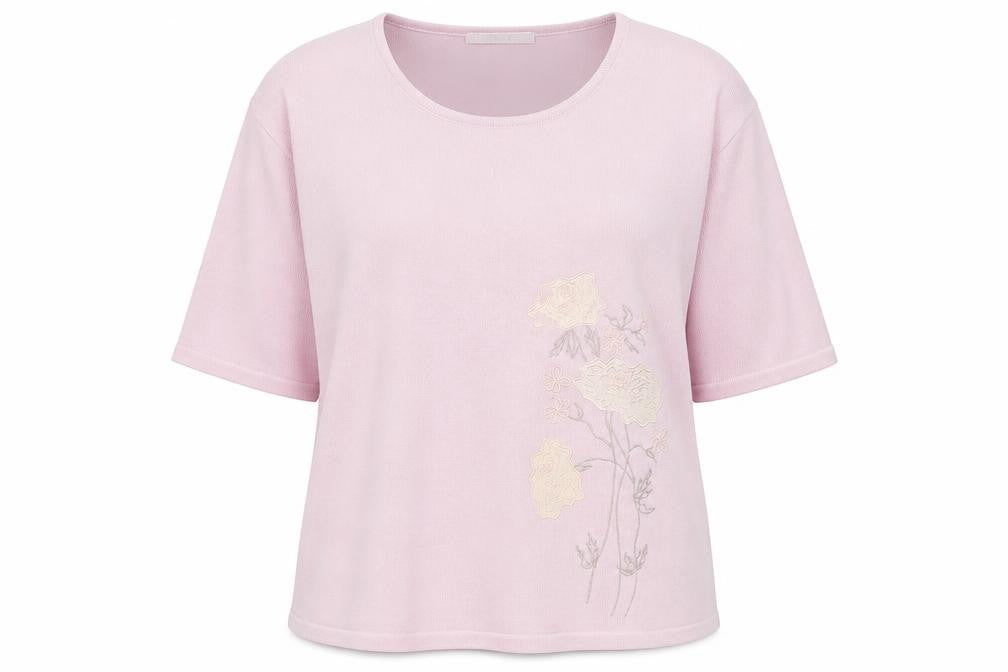 Marks & Spencer Womens Purple Floral  Basic Blouse Size 16