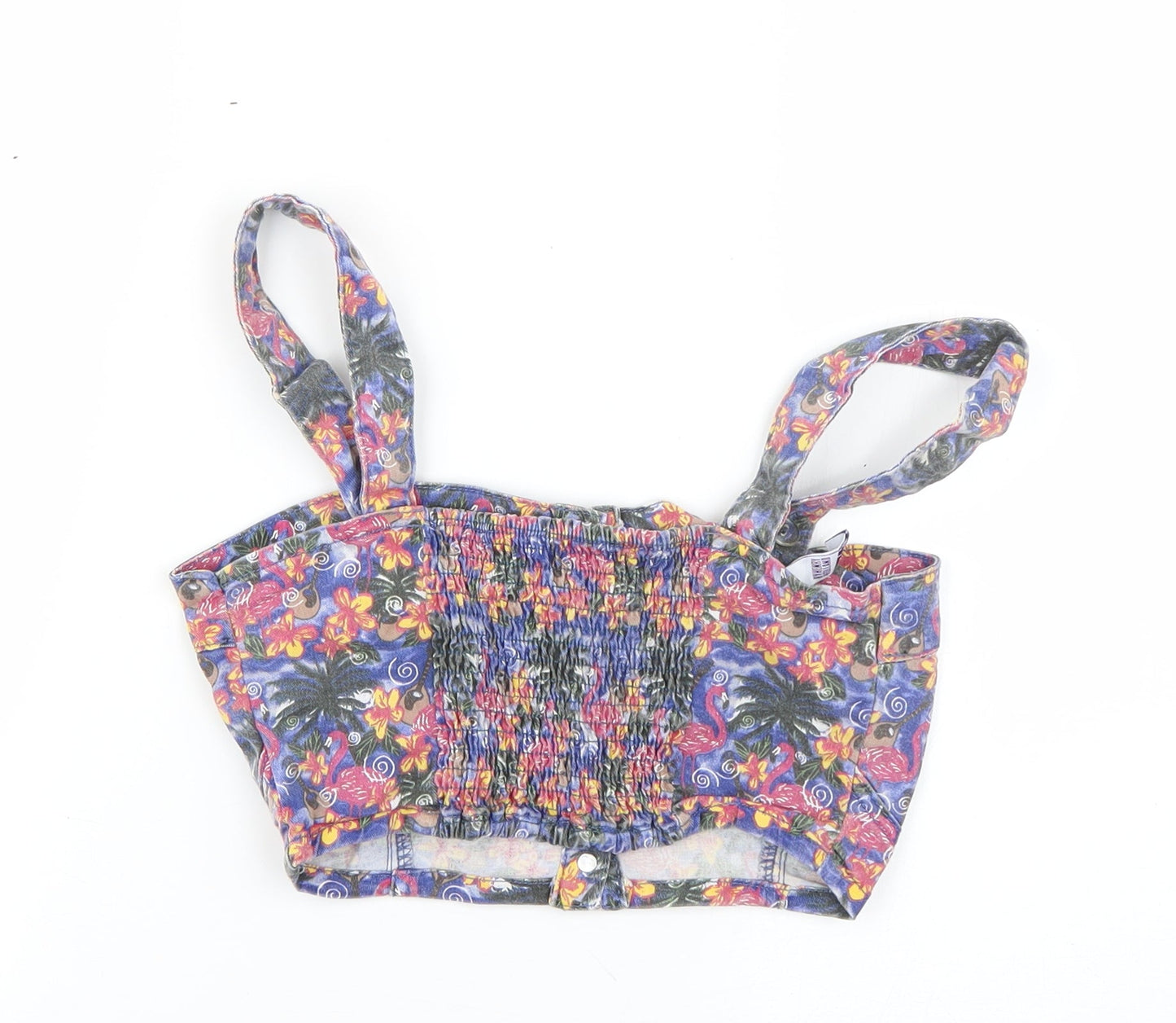 Debenhams Womens Multicoloured Floral  Basic Tank Size 6