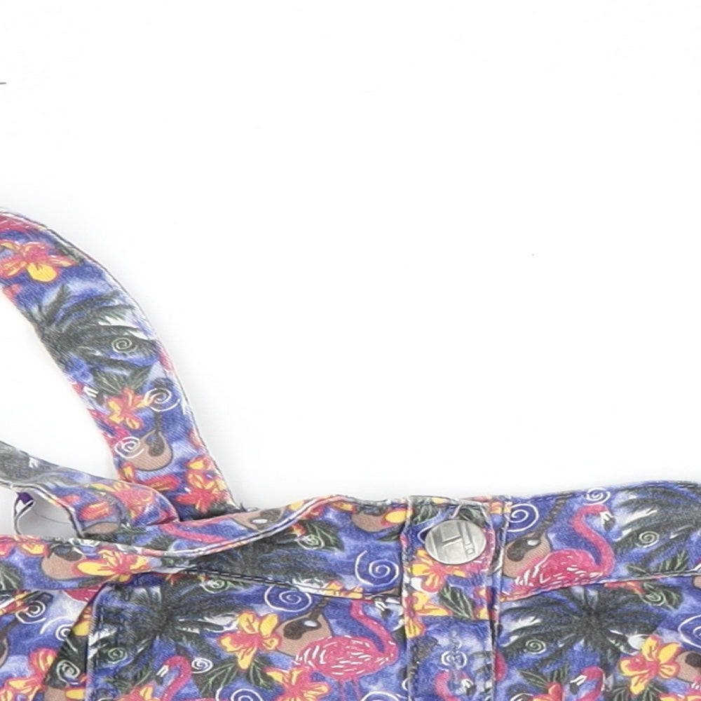 Debenhams Womens Multicoloured Floral  Basic Tank Size 6