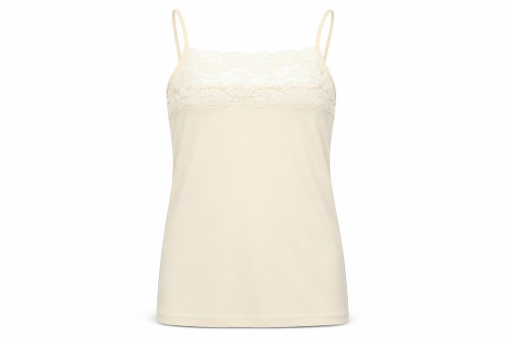 maria Womens Beige   Basic Tank Size XL