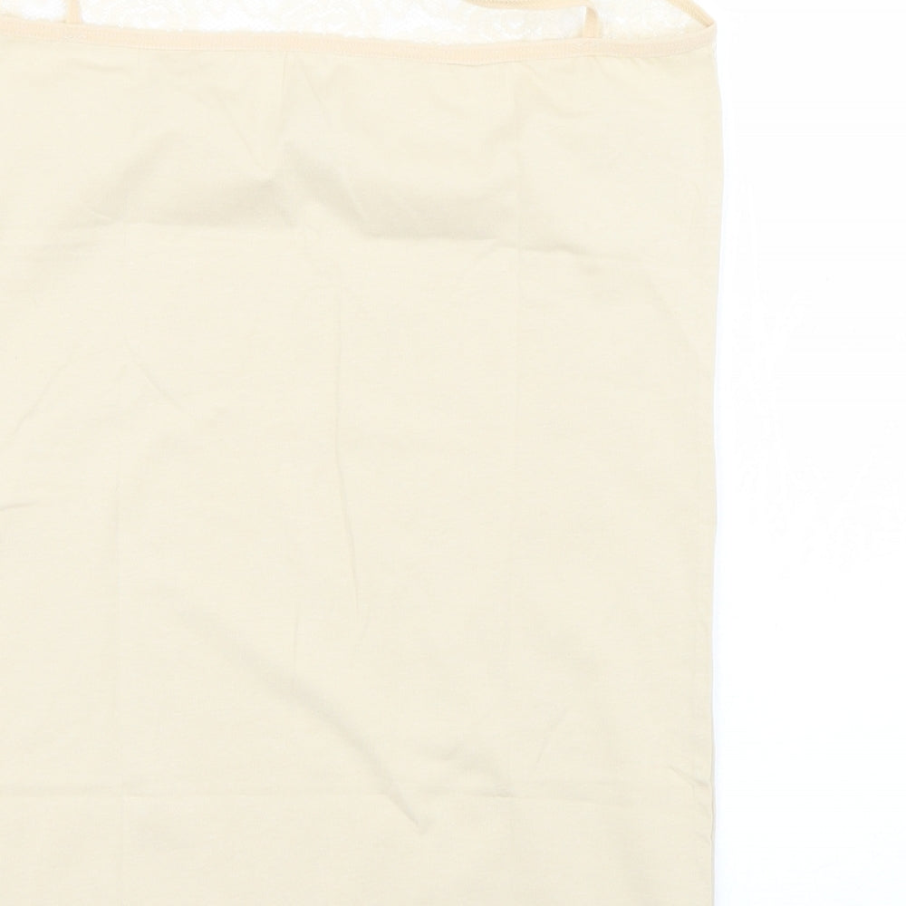 maria Womens Beige   Basic Tank Size XL