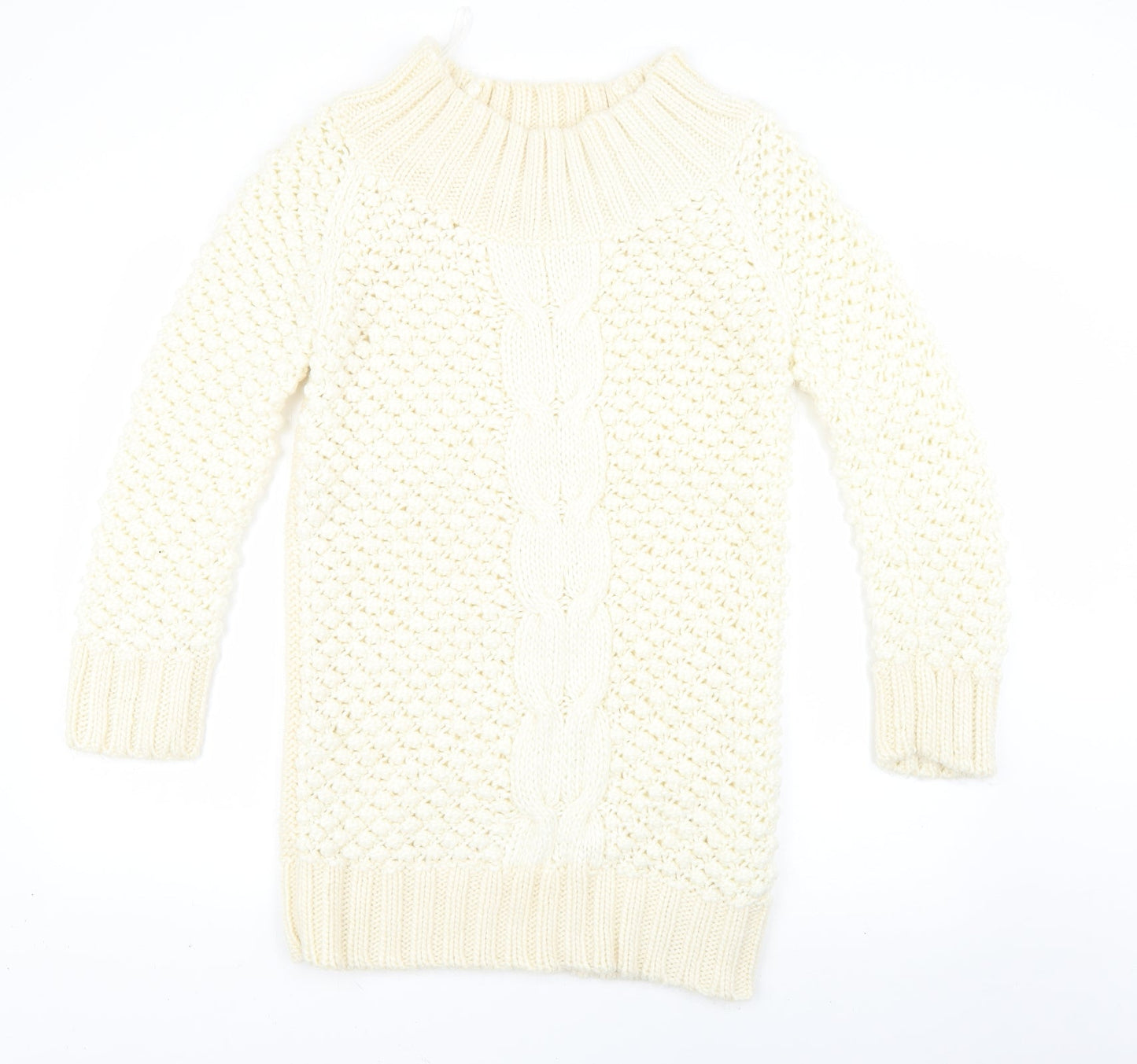Miss Selfridge Womens White   Pullover Jumper Size 14