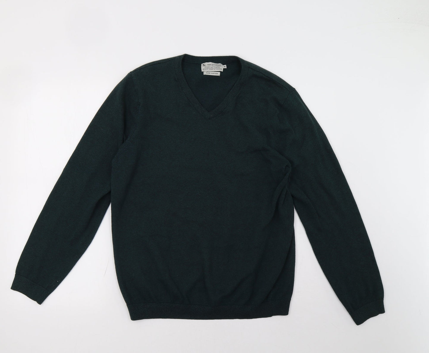 Sainsburys Womens Green   Pullover Sweatshirt Size M