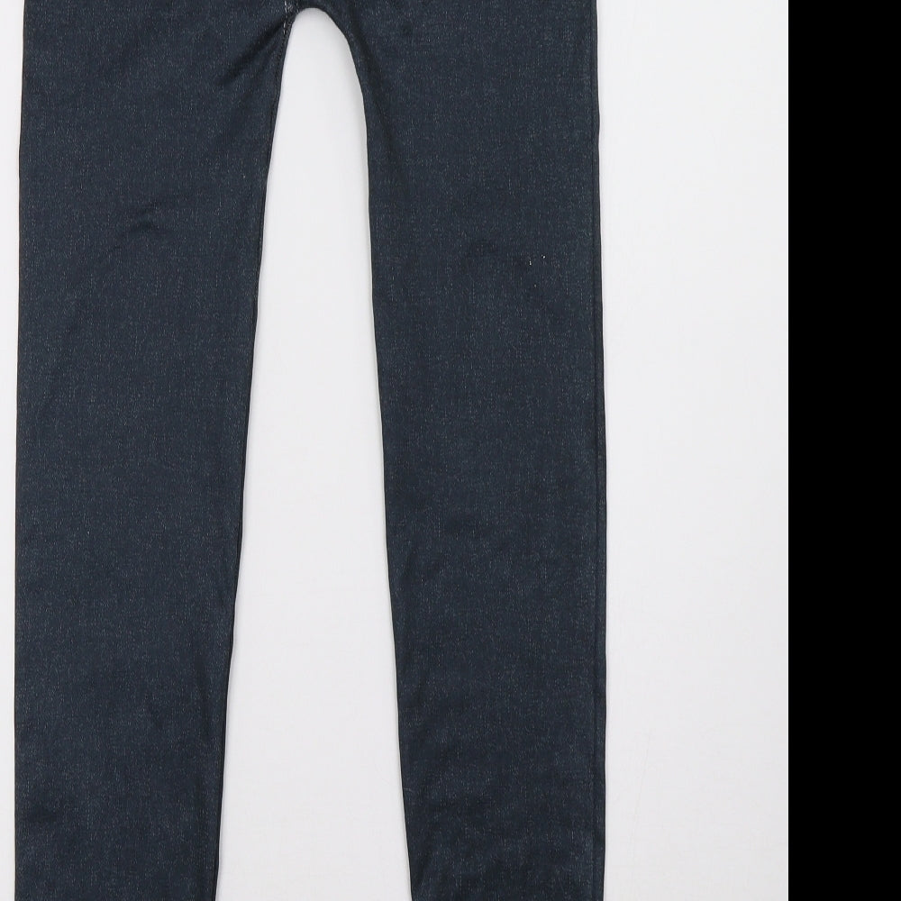 trim slim Womens Blue   Jogger Trousers Size M L30 in
