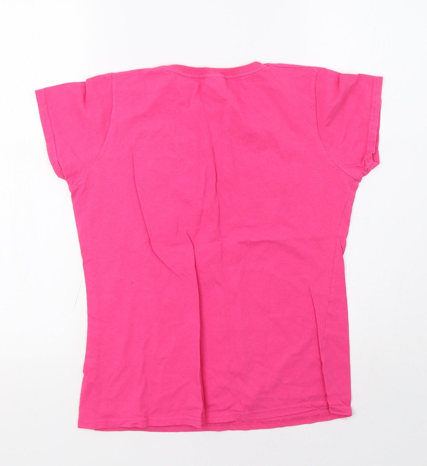 Fruit of the Loom Womens Pink   Basic T-Shirt Size S  - bridesmaids