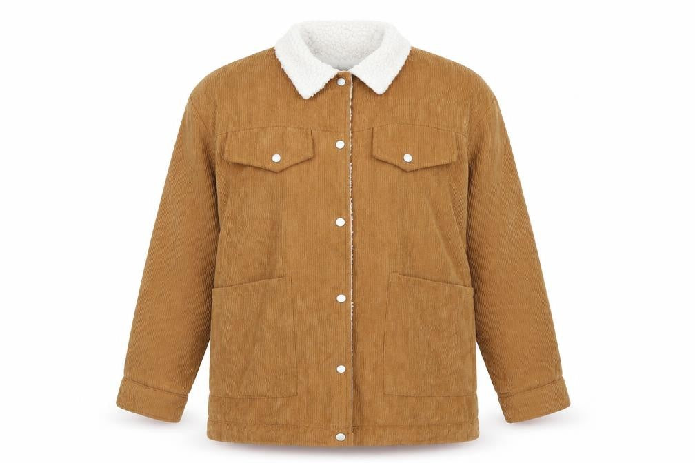 Boohoo Womens Beige   Jacket  Size 12