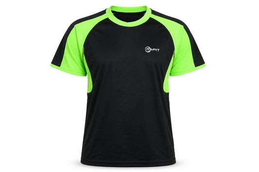 Mifit Womens Black   Basic T-Shirt Size 10