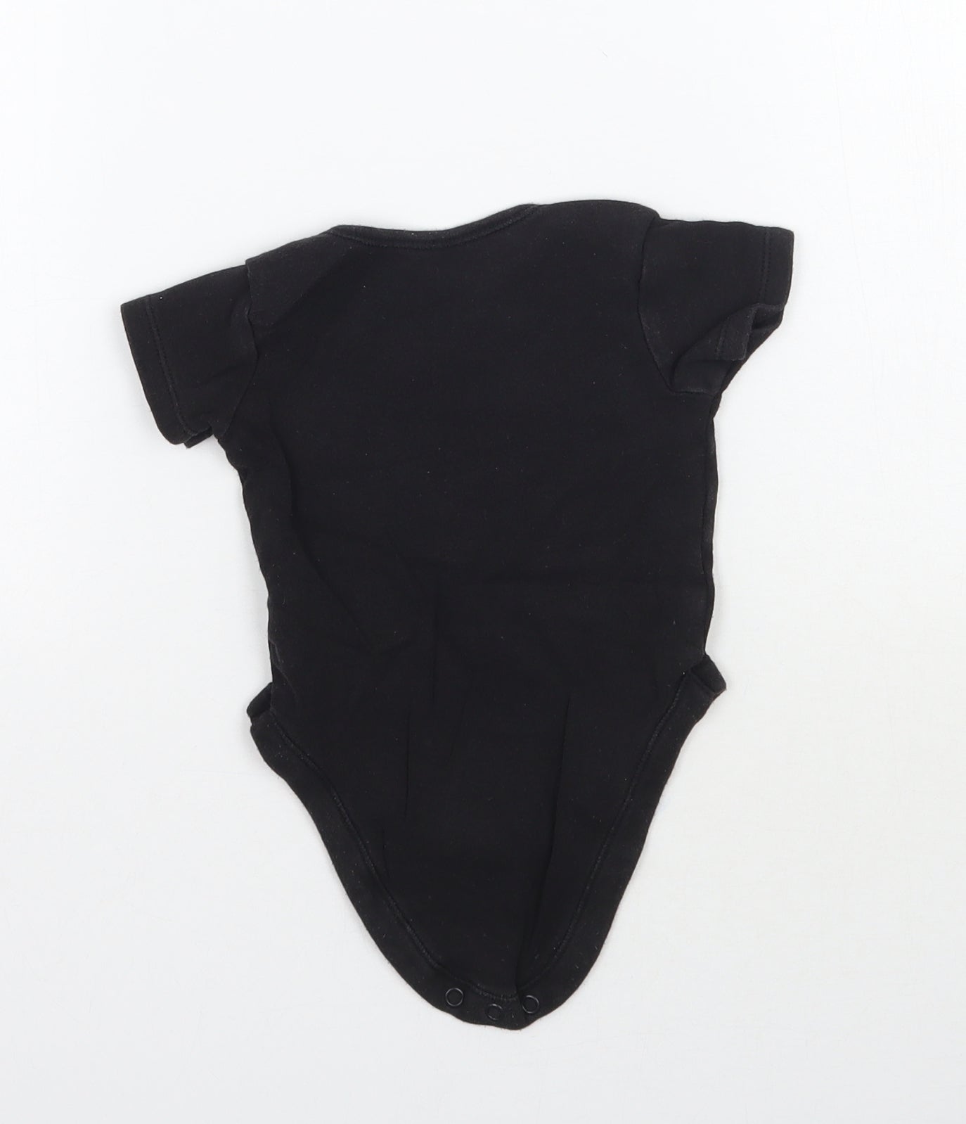 George Baby Black   Babygrow One-Piece Size 6-9 Months