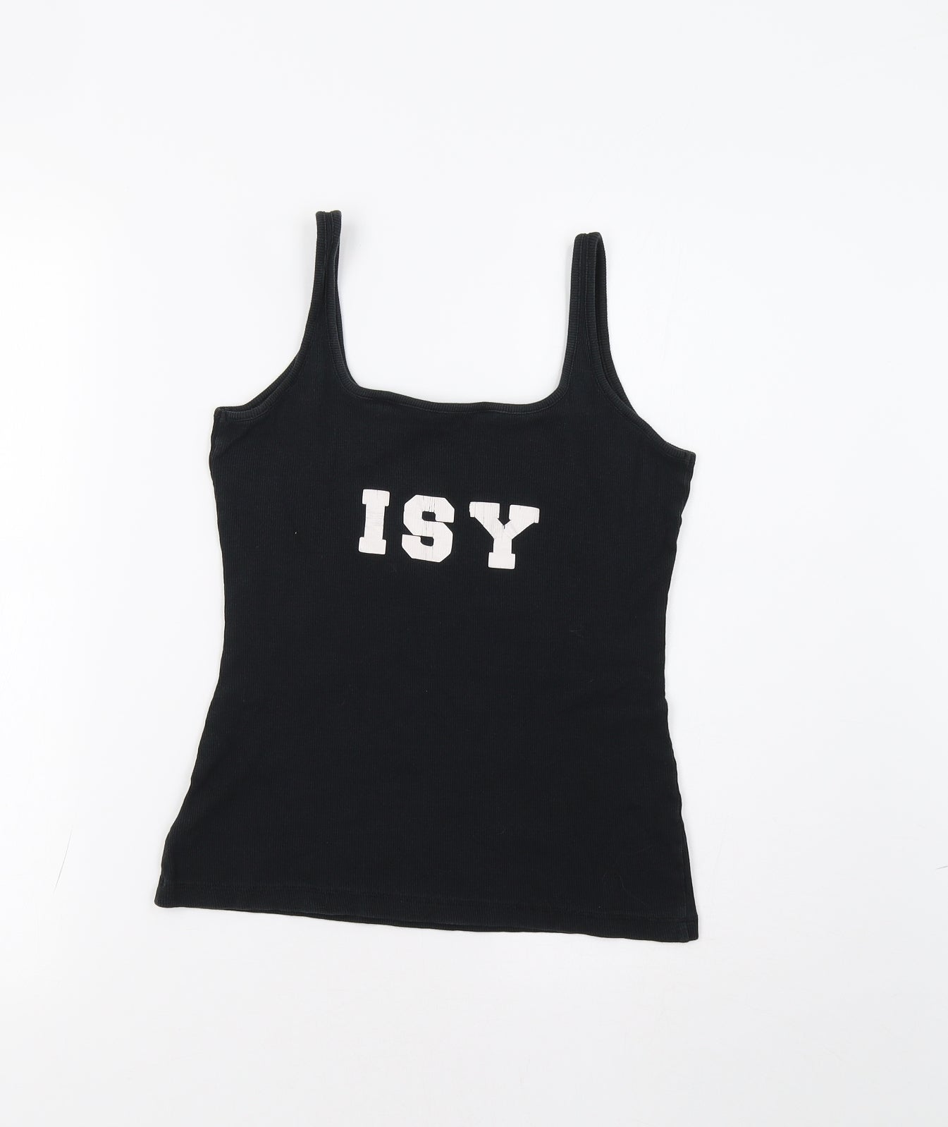NEXT Womens Black   Basic Tank Size 8  - Dance