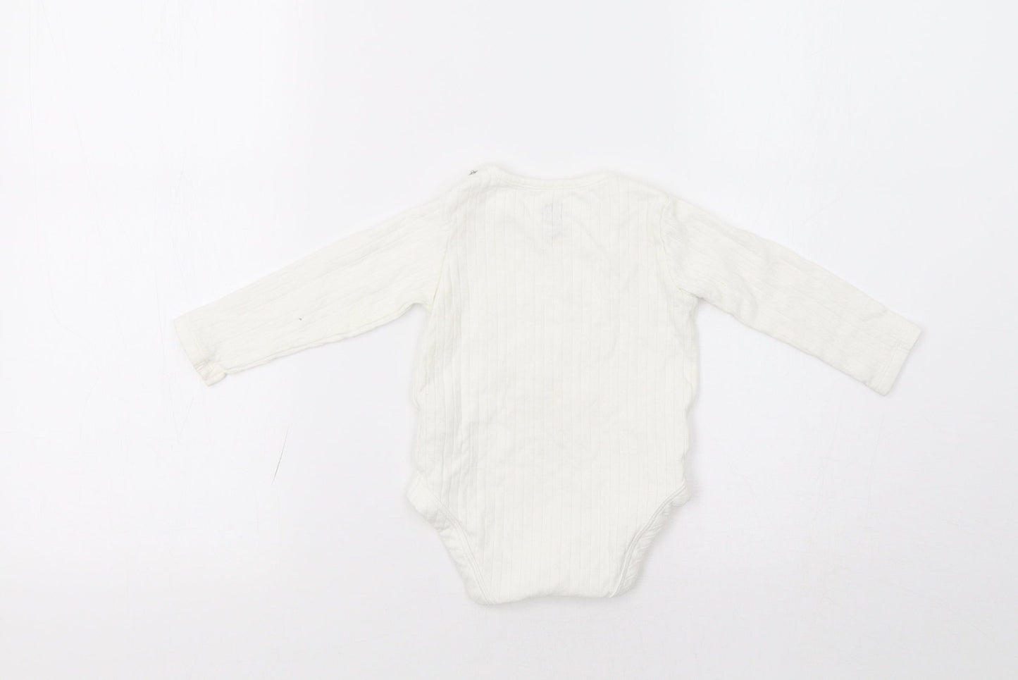F&F Baby White   Romper One-Piece Size 9-12 Months