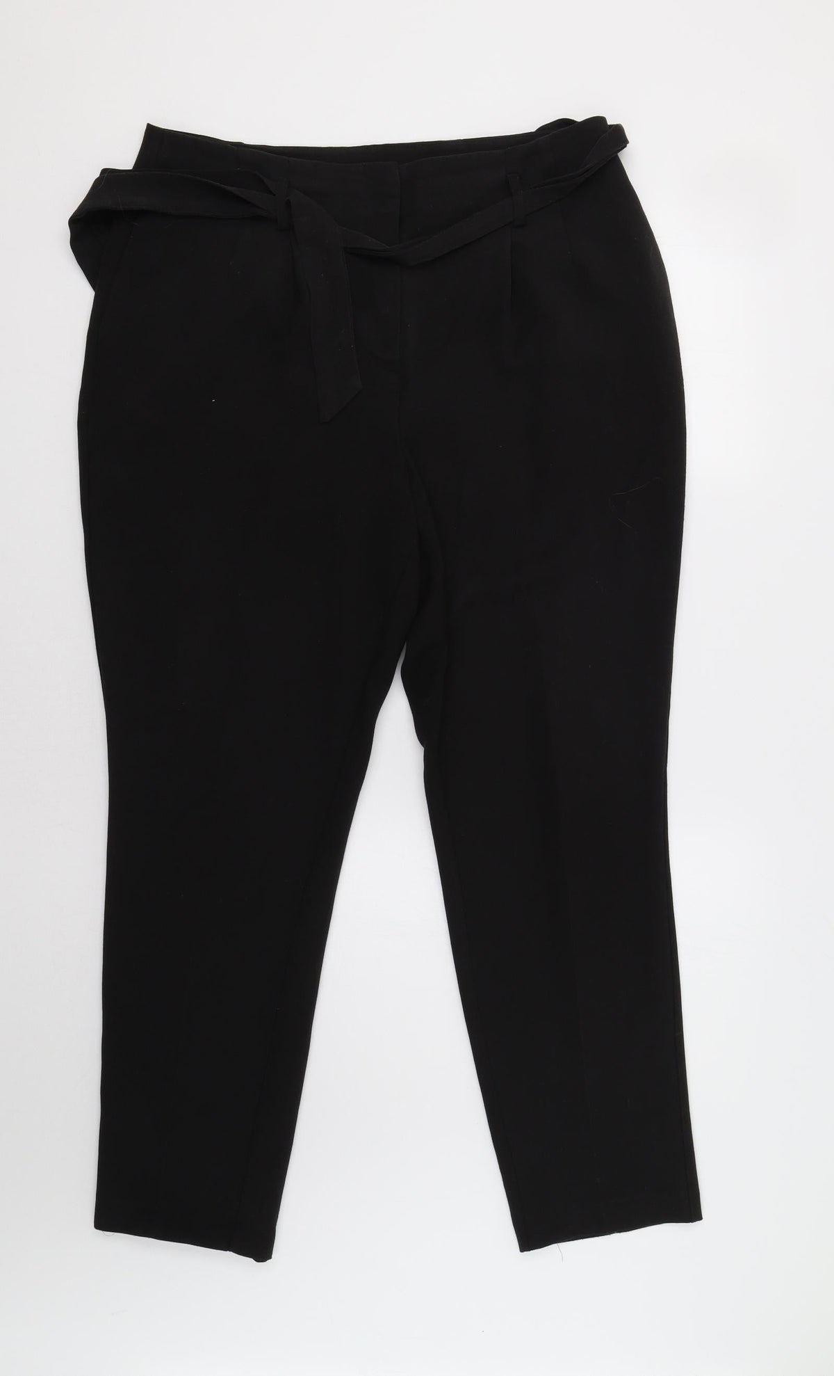 Very Womens Black   Dress Pants Trousers Size 14 L29 in