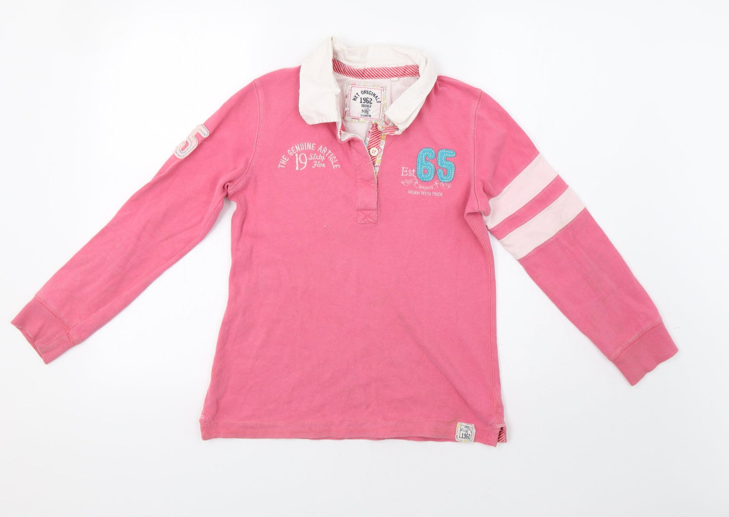 NEXT Girls Pink   Pullover Sweatshirt Size 12 Years