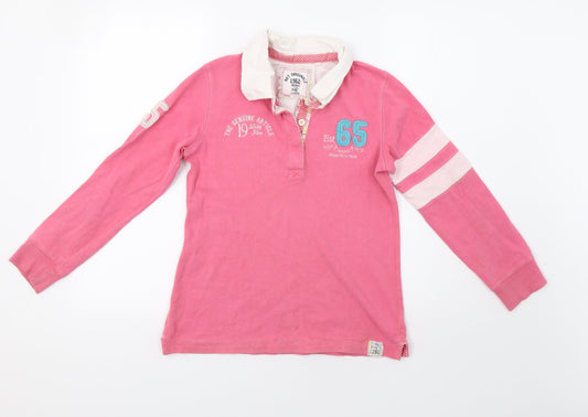 NEXT Girls Pink   Pullover Sweatshirt Size 12 Years