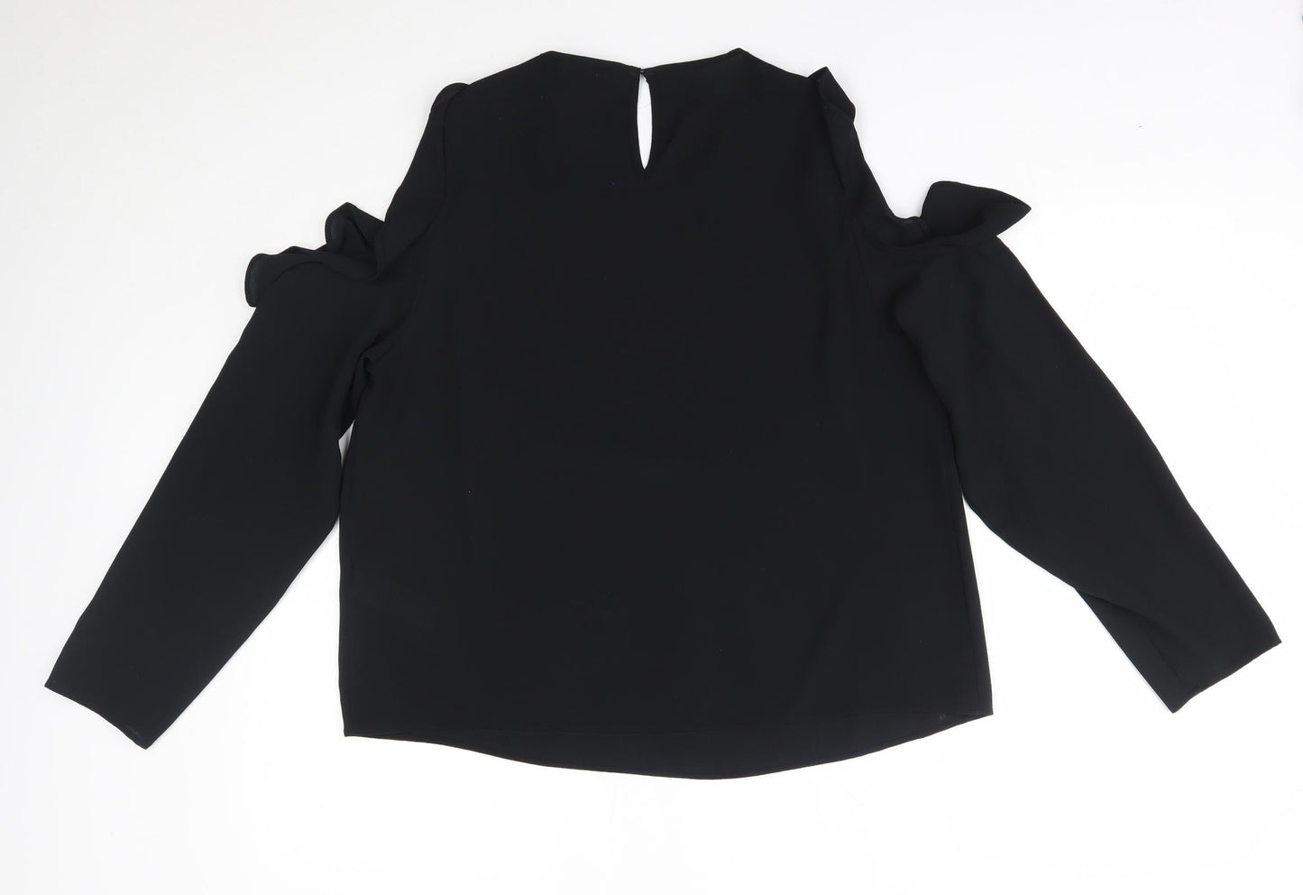 New Look Womens Black   Basic Blouse Size 14