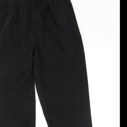 Preloved H&M Womens Black   Trousers  Size S L27 in - Detail