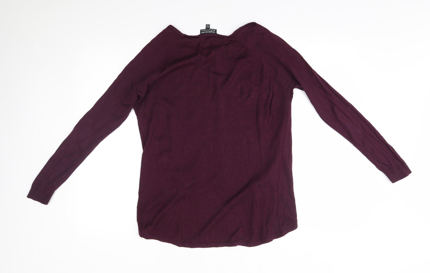 Warehouse Womens Red   Basic T-Shirt Size 10