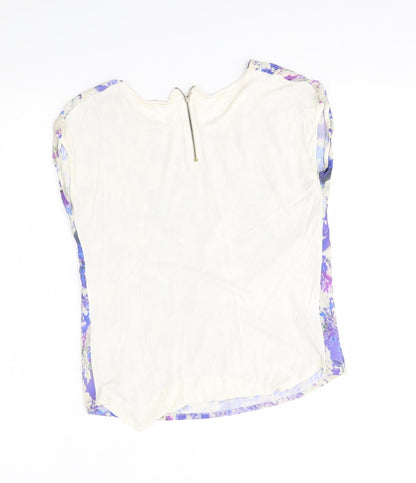 Warehouse Womens Multicoloured   Basic Blouse Size 10