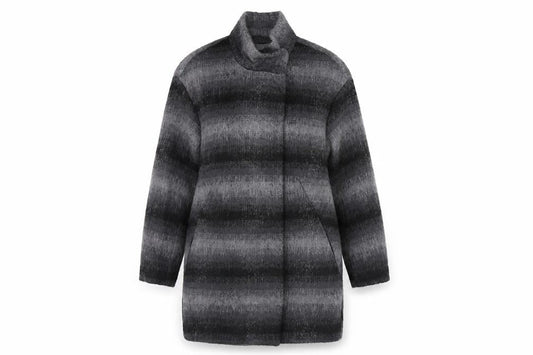Primark Womens Grey   Overcoat Coat Size 10