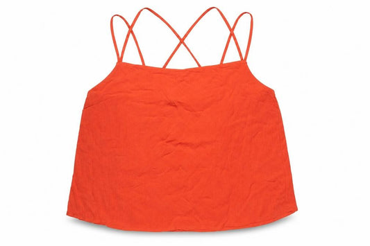 Divided Womens Orange   Basic Tank Size 10