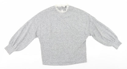 Dorothy Perkins Womens Grey   Pullover Jumper Size 12