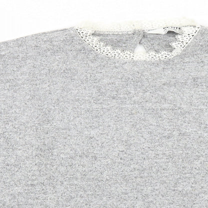 Dorothy Perkins Womens Grey   Pullover Jumper Size 12