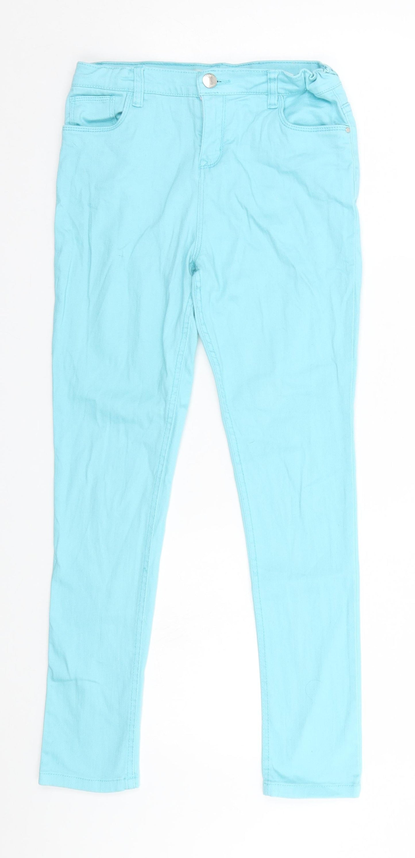 Denim & Co. Girls Blue   Skinny Jeans Size 10-11 Years