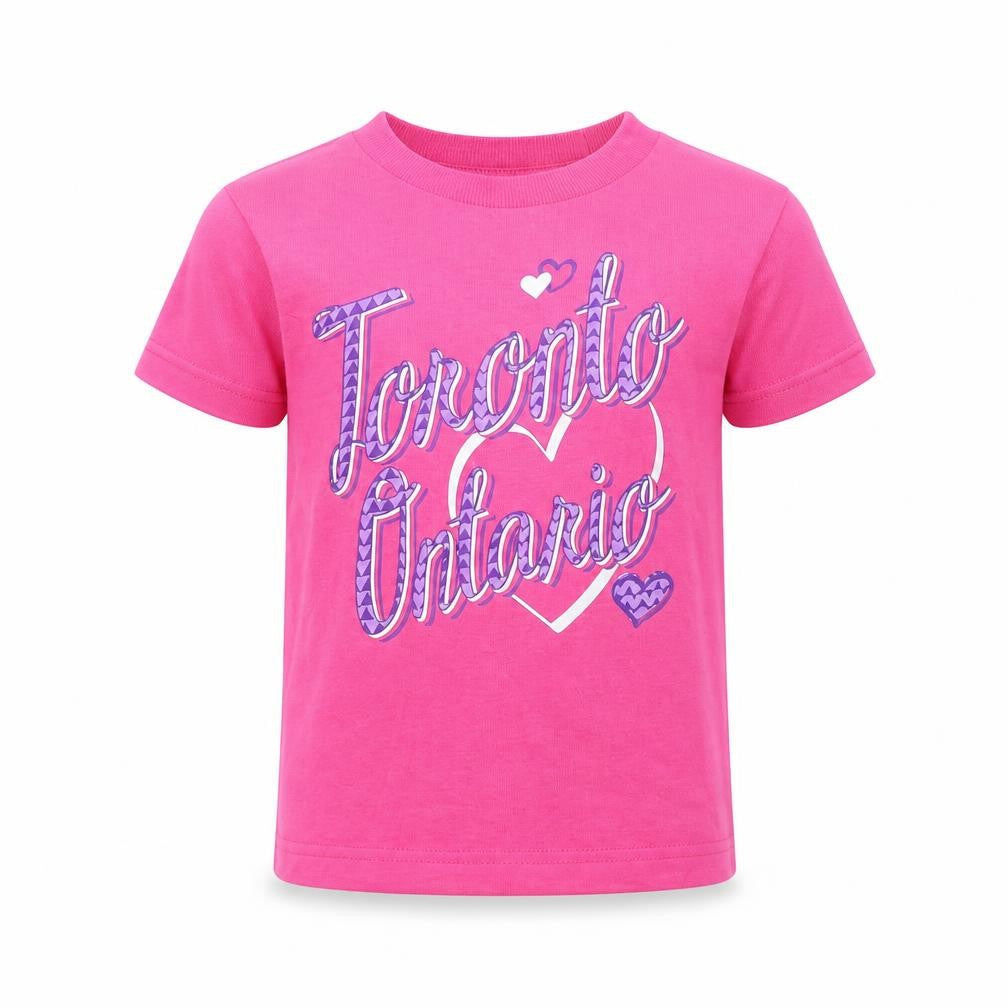 Alstyle Girls Pink   Basic T-Shirt Size XS