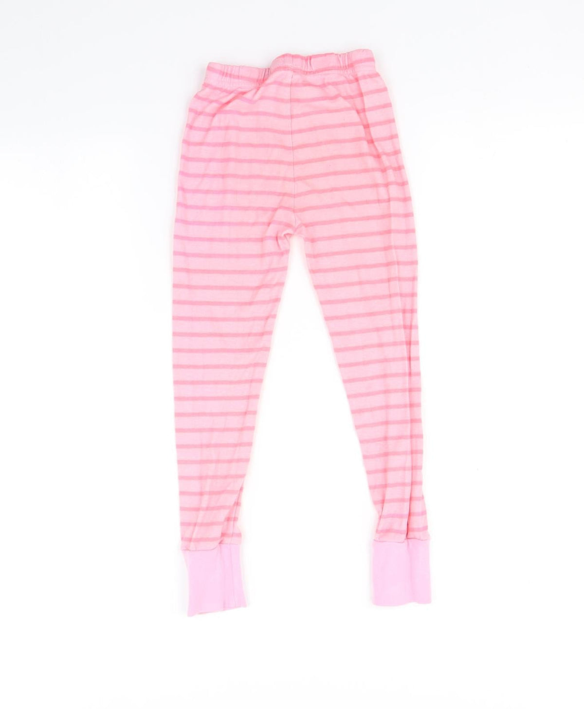 BigKosh Girls Pink Striped  Jegging Trousers Size 6 Years - leggings